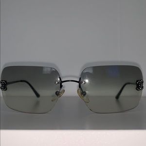 Vintage Chanel Rhinestone Sunglasses